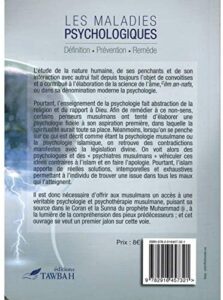 LES MALADIES PSYCHOLOGIQUES - DÉFINITIONS - PRÉVENTION - REMÈDE - DR AIT M'HAMMED MOLOUD - EDITION TAWBAH – Image 2