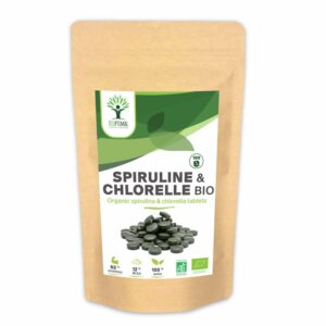 150 Spiruline & chlorelle bio Naturelle – Image 2