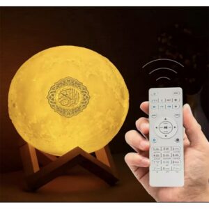 La Lune coranique Led 3D, Veilleuse Coranique MP3 Moon Lamp Quran Speaker – Image 2