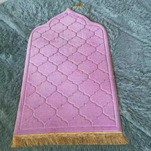 Tapis de prière rose matelassé enfants – Image 4