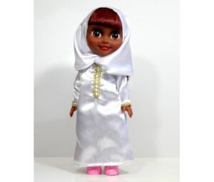 Poupée musulmane « Chifa » parlante (version de luxe) – Vêtement rose