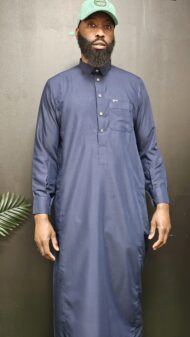 Qamis de LUXE Saoudien Bleu – Image 3
