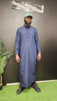 Qamis de LUXE Saoudien Bleu – Image 4