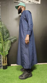 Qamis de LUXE Saoudien Bleu – Image 5