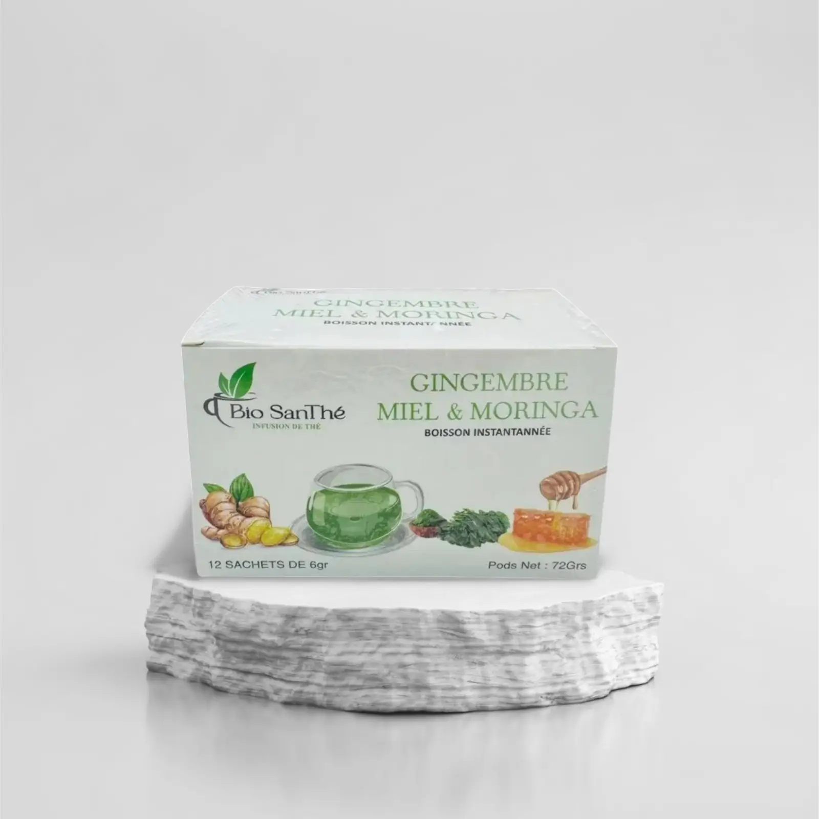 1000085042.png Tisane Gingembre Miel & Moringa - 100% Naturelle – Image 1
