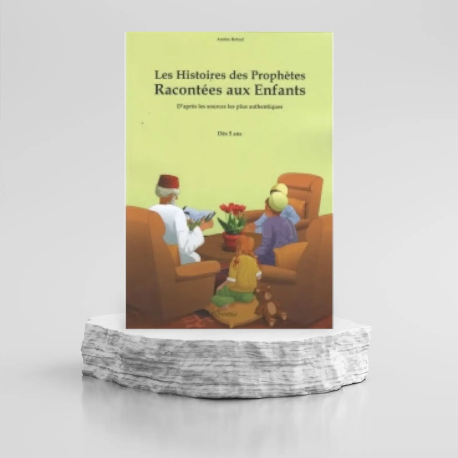 1000085479.png Les histoires des prophètes racontées aux enfants - Rigide - Amina Rekad - Orientica – Image 1
