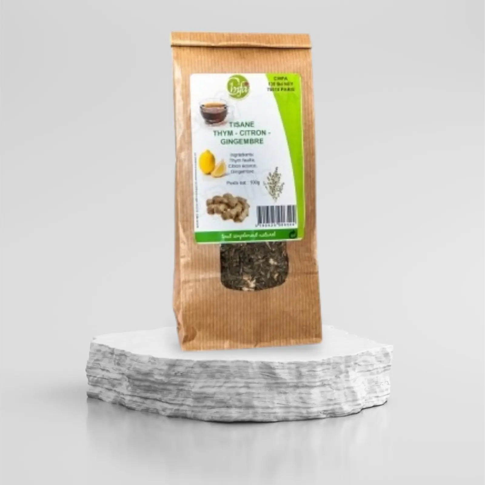 Tisane Thym - Citron - Gingembre - 100gr - Chifa