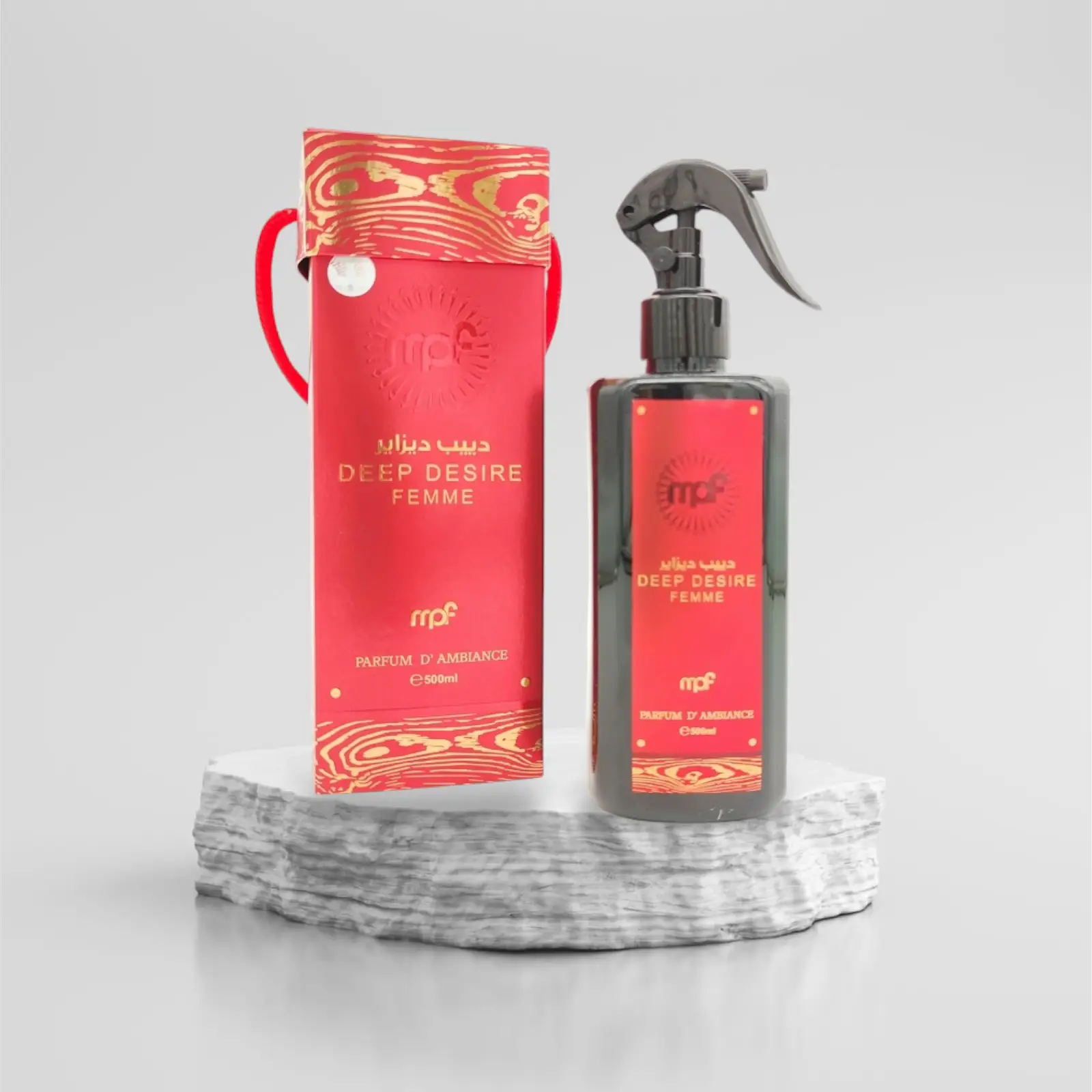 1000086874.png Parfum désodorisant d'ambiance en spray Deep Desire Femme - 500 ml – Image 1