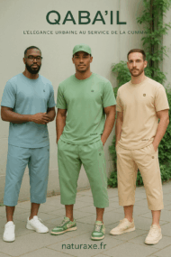 Ensembles QABA'IL – Tenues modestes et stylées pour homme