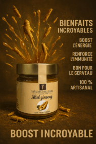 💪 Miel & Ginseng Bio – Trésors d’Ailleurs 🍯 – Image 2