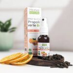 Spray Buccal Propolis Verte Bio – Miel, Orange & Pépins de Pamplemousse